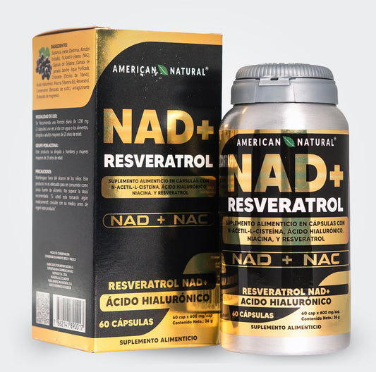 Nad Con Resveratrol Y Acido Hialuronico
