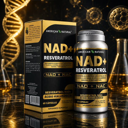 Nad Con Resveratrol Y Acido Hialuronico