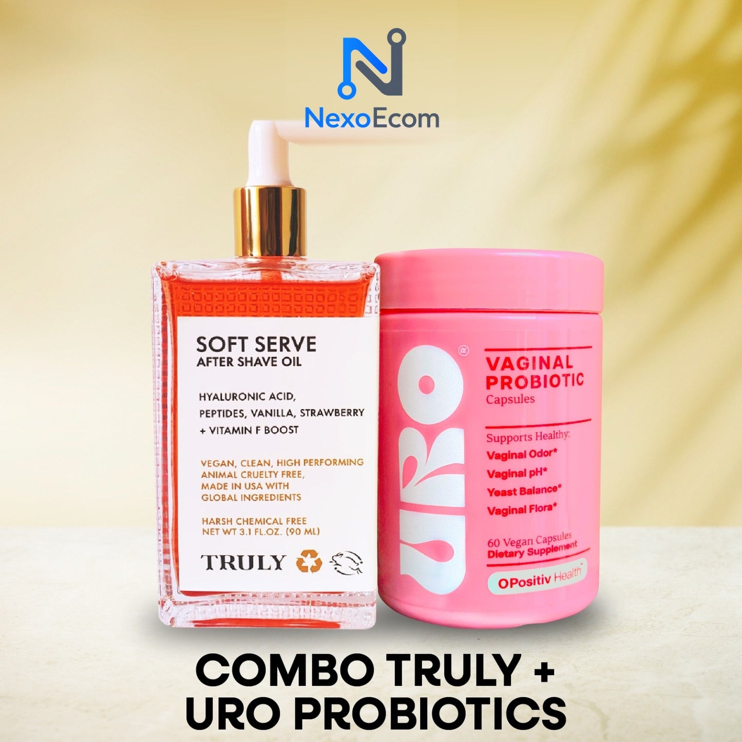 Combo Truly + Uro vaginal probioticos