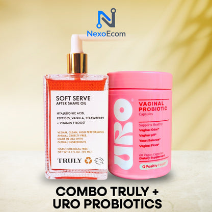 Combo Truly + Uro vaginal probioticos